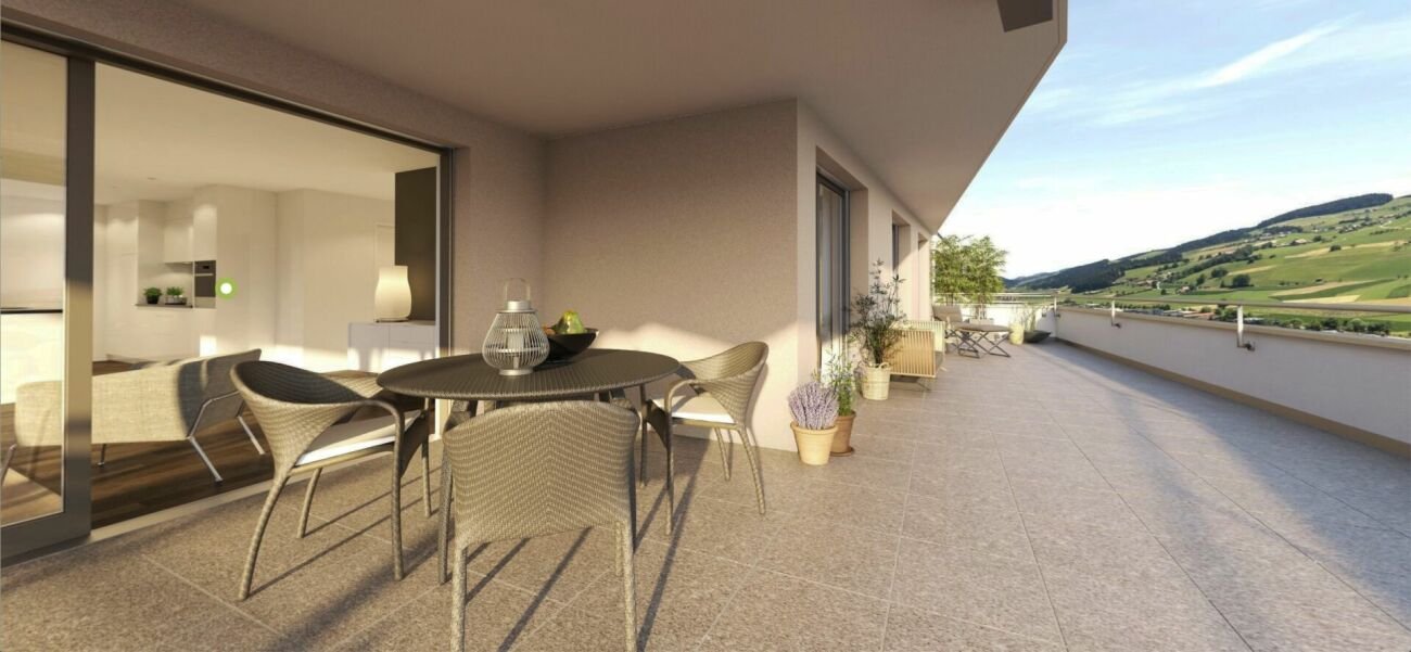4.5-Zimmer Terrassenwohnung im "Grünegg Konolfingen" 4.5-Zimmer Terrassenwohnung im "Grünegg Konolfingen"